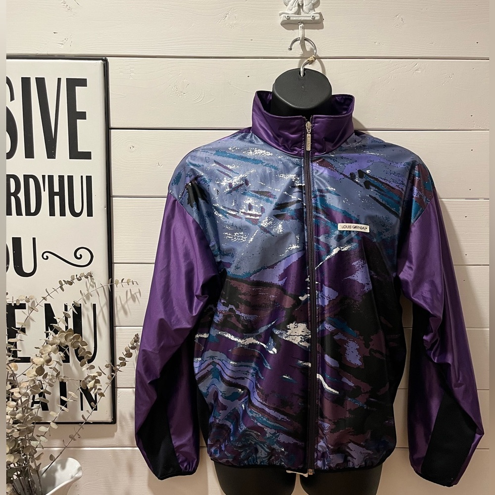 LOUIS GARNEAU vintage windbreaker’s size Xl